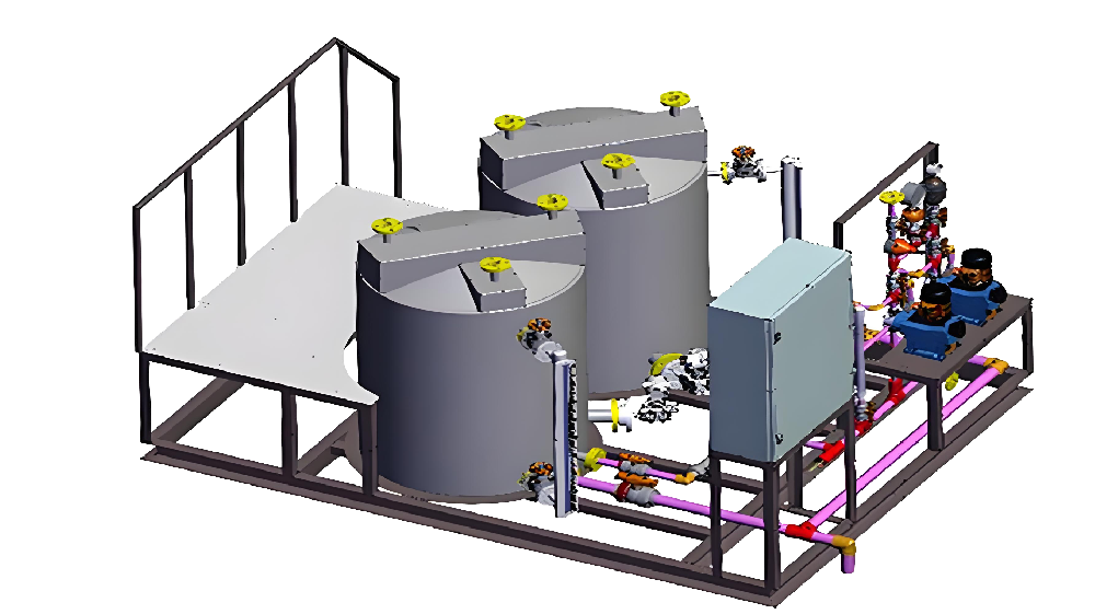 Complete sets of equipment, skid equipment